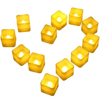 

AMIR Flameless Candles LED Candle Lights Night Light Realistic Bright Bulb 12 PCS Gift for Wedding Party Christmas Halloween