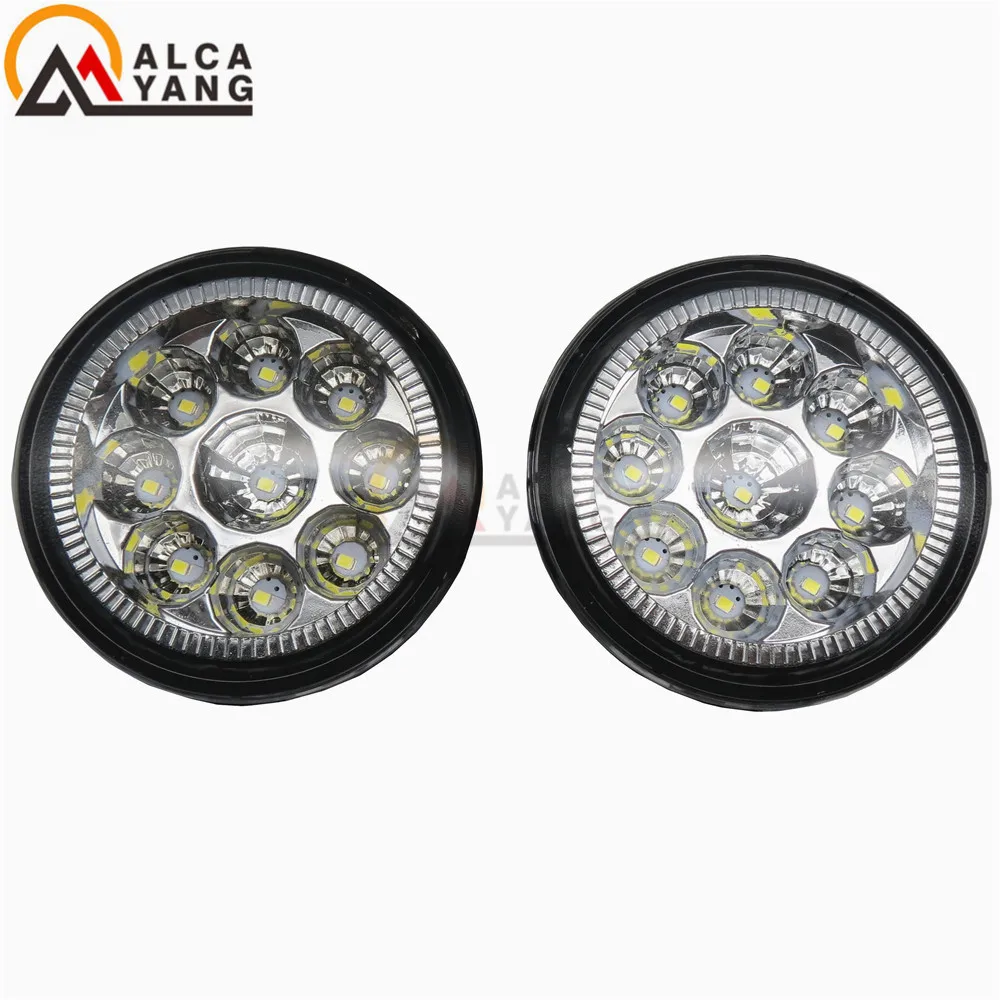 

Malcayang Angel Eyes Front Fog Lights Halogen Fog Lamps Refit For NISSAN Murano Z51 2007-2014 X-TRAIL 2007-2008 Car styling