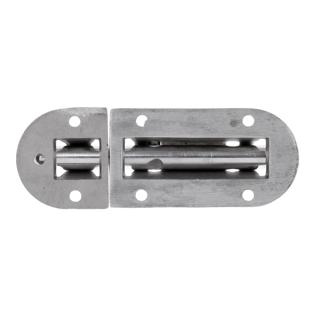 Marine Grade 316 Stainless Steel Deck Hinge Bolt Latch Door Hinge Strap for Boat RV Hatch Locker Compartment