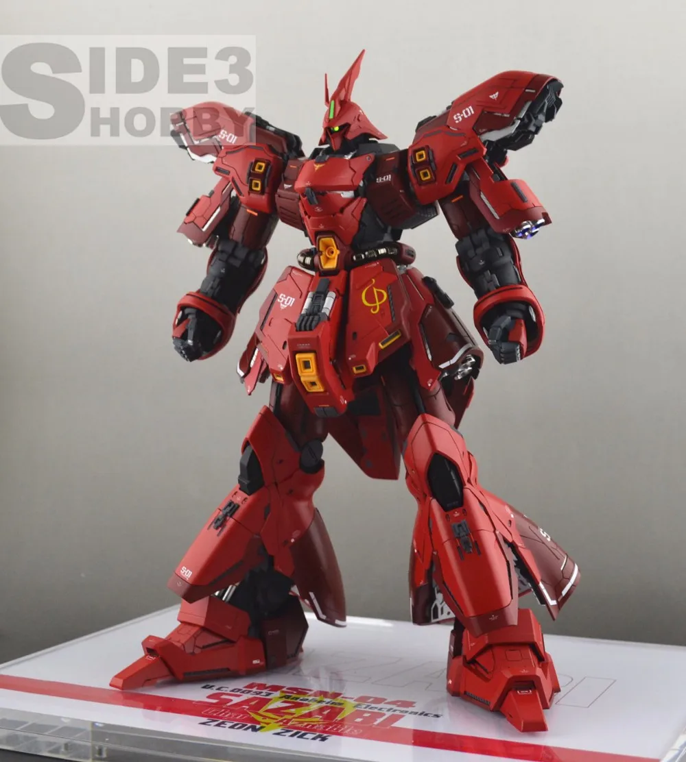 Сторона 3 переоборудование набор переоборудования GK для MG 1/100 MSN-04 Sazabi Ver. Ka Gundam модель мобильного костюма Детские игрушки