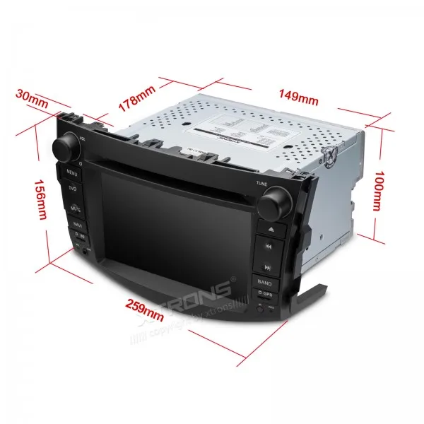Excellent 7" Special Car DVD for Toyota RAV4 2006-2012 with Toyota Original User Interface/Appearance & Android Mirror Link Support 4
