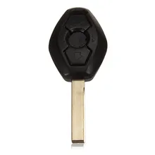 Replacement Blank Remote Key Fob Shell Case Uncut Blade For BMW E39 E53 E60 E63 Blade 1996-2011