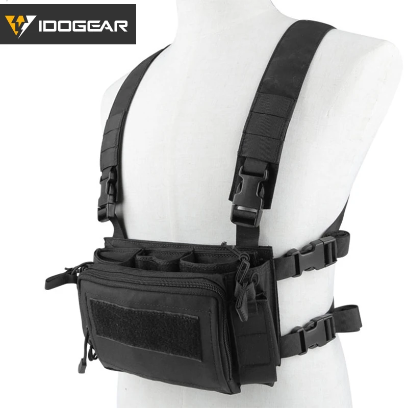 IDO GEAR модульная тактическая нагрудная установка многофункциональный легкий