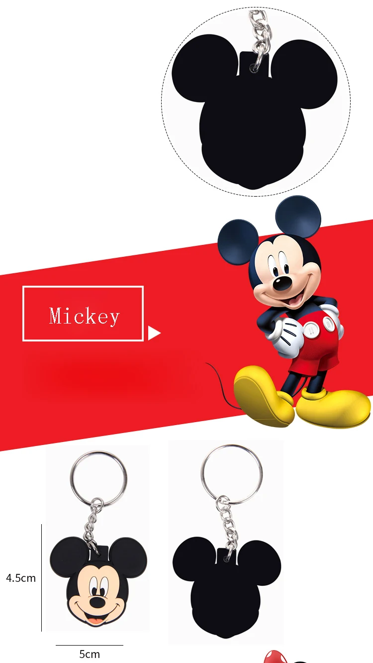 Bag Pendant Minnie PVC KeyChain Women Wallet Handbag Schoolbag Cute Accessories Fashion Cool Bag Part (11)