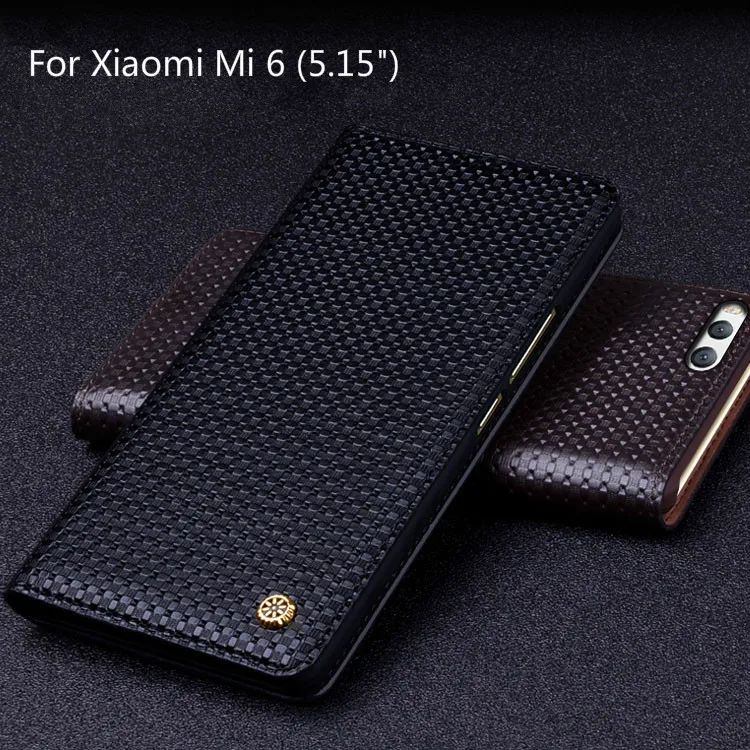 

New Luxury Original OCHGEP Brand Genuine Crocodile Leather Phone Cases For Xiaomi mi6 m6 Fashion Phone Bags For Xiaomi Mi 6