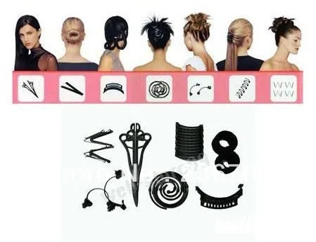 hairagami the total hair makeover kit styling accessories headwear