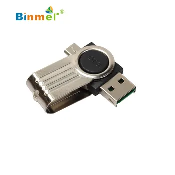 

ECOSIN2 Card Reader OTG Micro USB to USB 2.0 Micro SD TF Card Reader Adapter For Android Phone April11