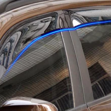 Пластиковые оконные козырьки, защита от солнца, защита от дождя и ветра, защита от ветра, 4 шт., для Bmw x5 E70 2008 2009 2010 2011 2012 2013