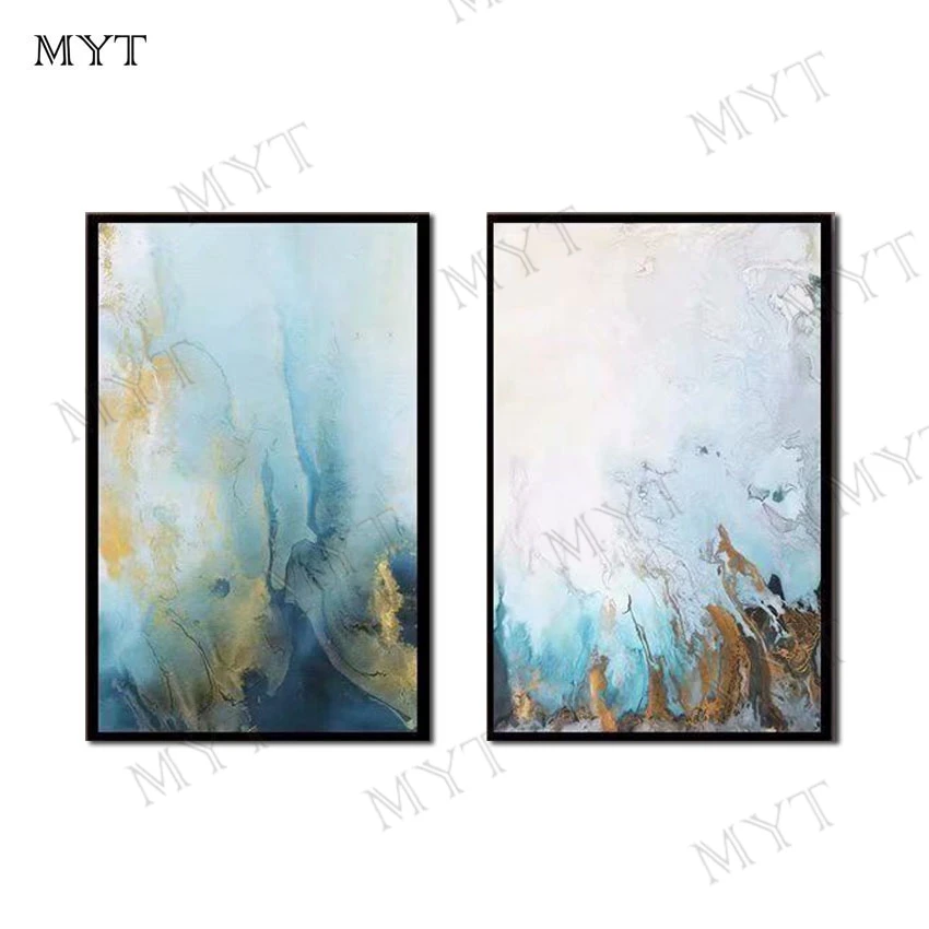 

MYT Free Shipping Large Handpainted Lover Handpainted Landscape Oil Painting On Canvas Wall Art Wall Pictures For Living Room