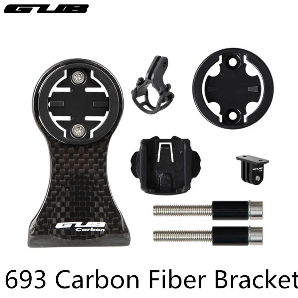 

GUB 693 bike speedometer Holder For GARMIN CATEYE Bryton GoPro Stand Carbon Fibre Road Bike MTB Mount camera Flashlight bracket