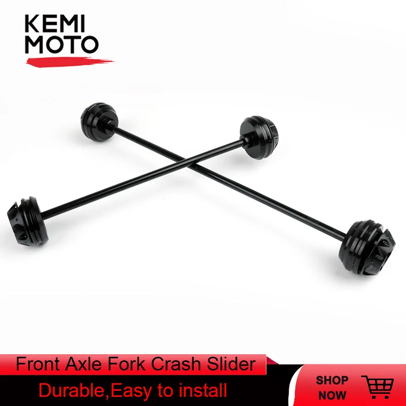 

Front Axle Fork Crash Slider For YAMAHA TMAX 500 2008-2011 TMAX 530 2012 2013 2014 2015 2016 Motorcycle Wheel Protector