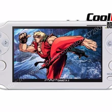 4," 16 ГБ встроенный 3000 классических игр 64Bit HD Ручные игры Поддержка ТВ Выход Gameta ii Портативный ТВ игровая консоль