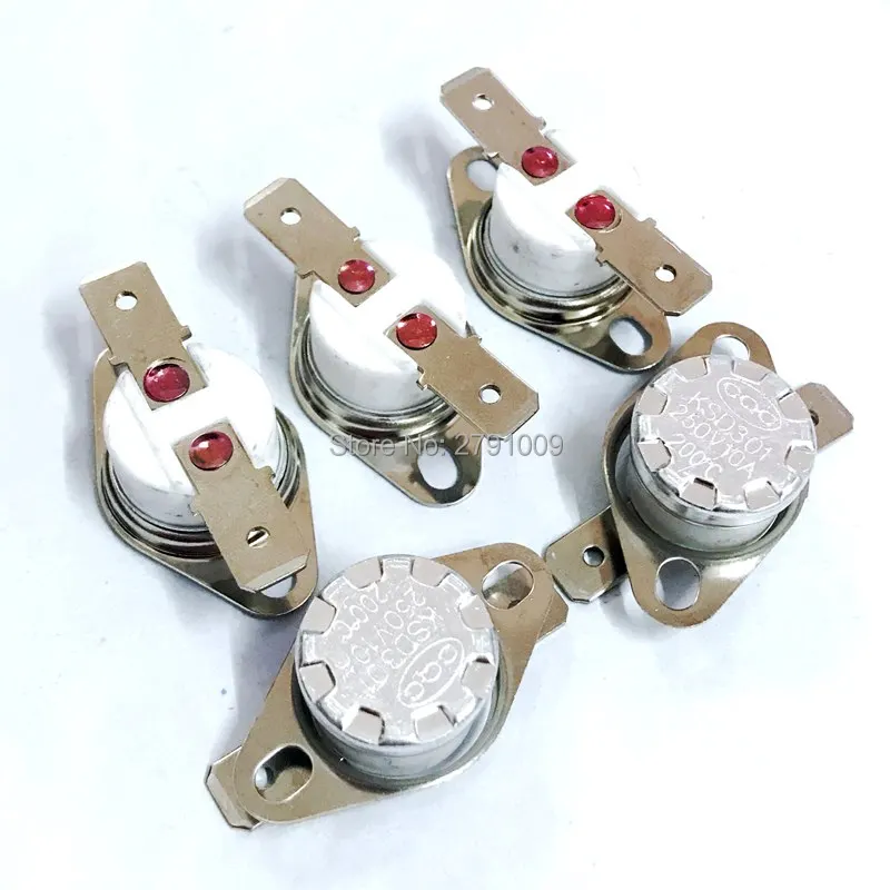 10pcs Ksd301 200 Degrees Normally Closed Temperature Control Switch