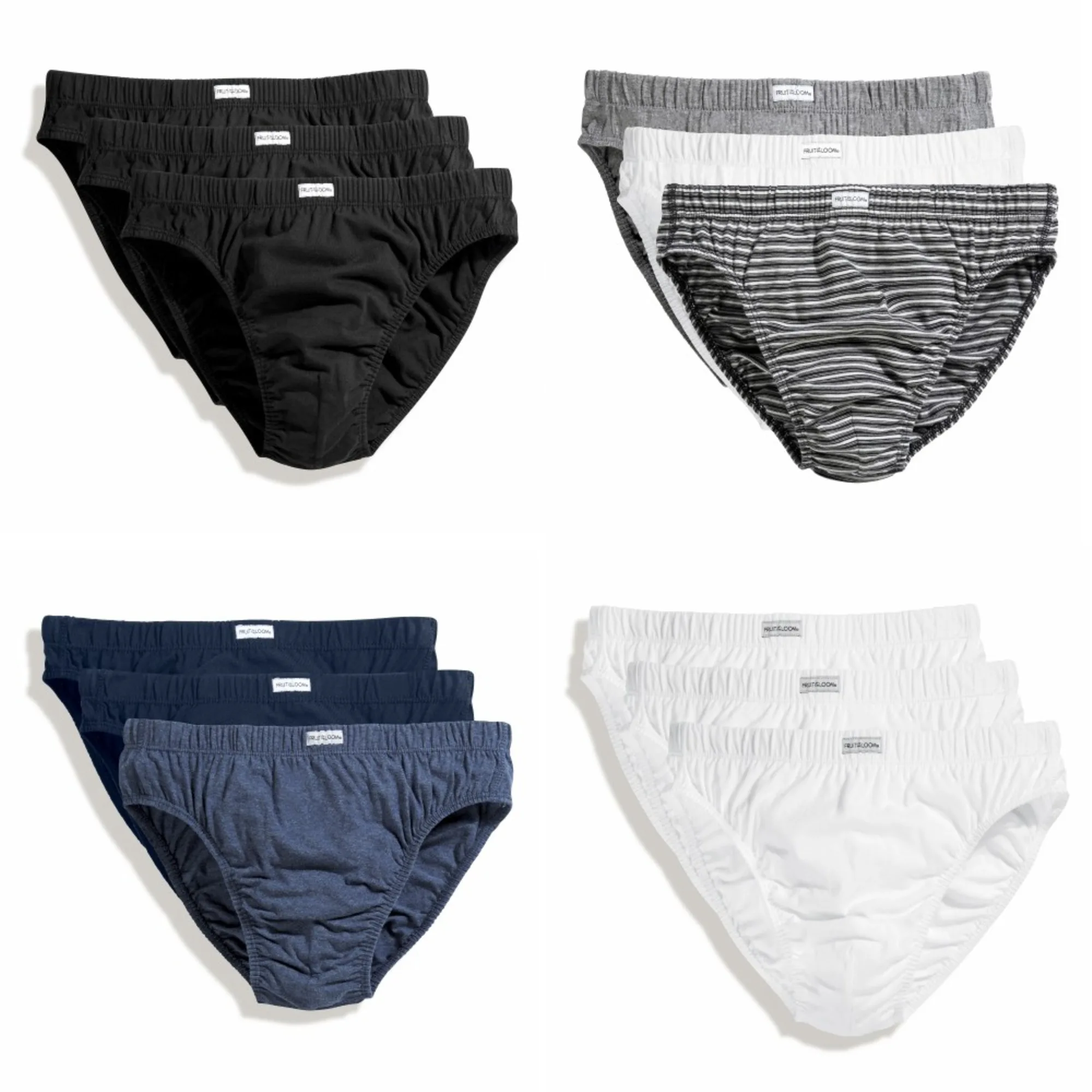 Mens Classic Slip Briefs (Pack Of 3)in Boxers from Underwear