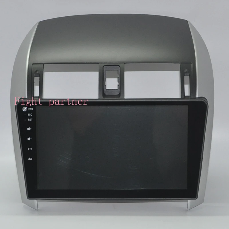 Discount 10.2 inch 1024x600 HD touch screen Android 6.0 Car DVD Multimedia GPS For Toyota Corolla E140/E150 1