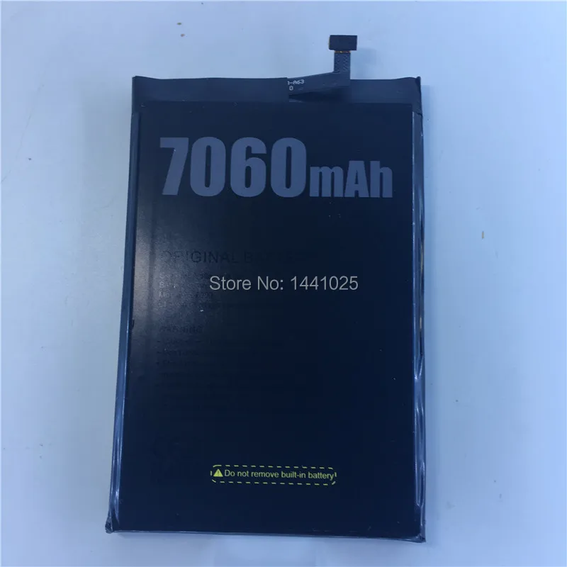 

100% original battery for DOOGEE BL7000 battery 7060mAh Long standby time High quality for DOOGEE Mobile Accessories