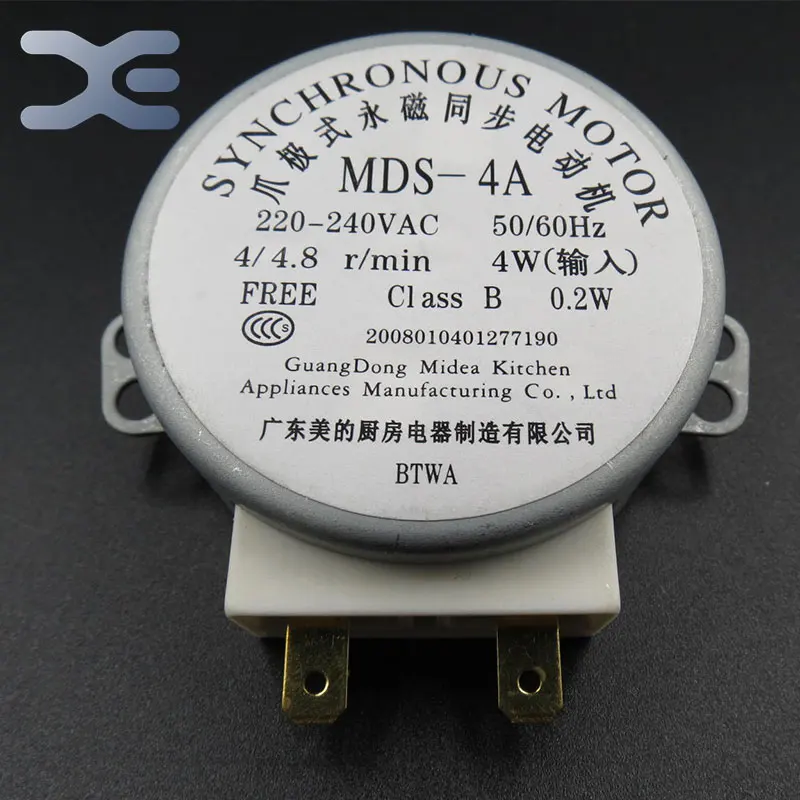 

2Per Lot Microwave Accessories Turntable Motor AC220-240V 50/60HZ Microwave Oven Parts Synchonous Motor 5rpm Free Shipping