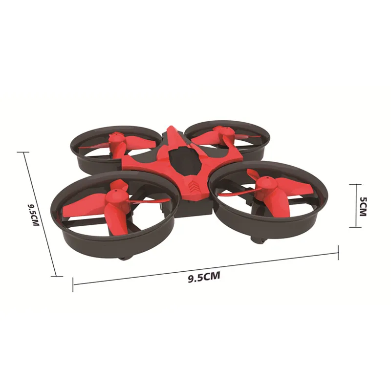 Мини Квадрокоптер той же версии w JJRC H36 2 4G мини Контроллер RC миниатюрный Дрон 5 в 1