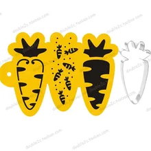 Морковь фрукты Форма помадка печенья Трафареты и печенья, 4 шт./компл., пасхальный кролик морковь Форма металла печенья, Cookie инструменты