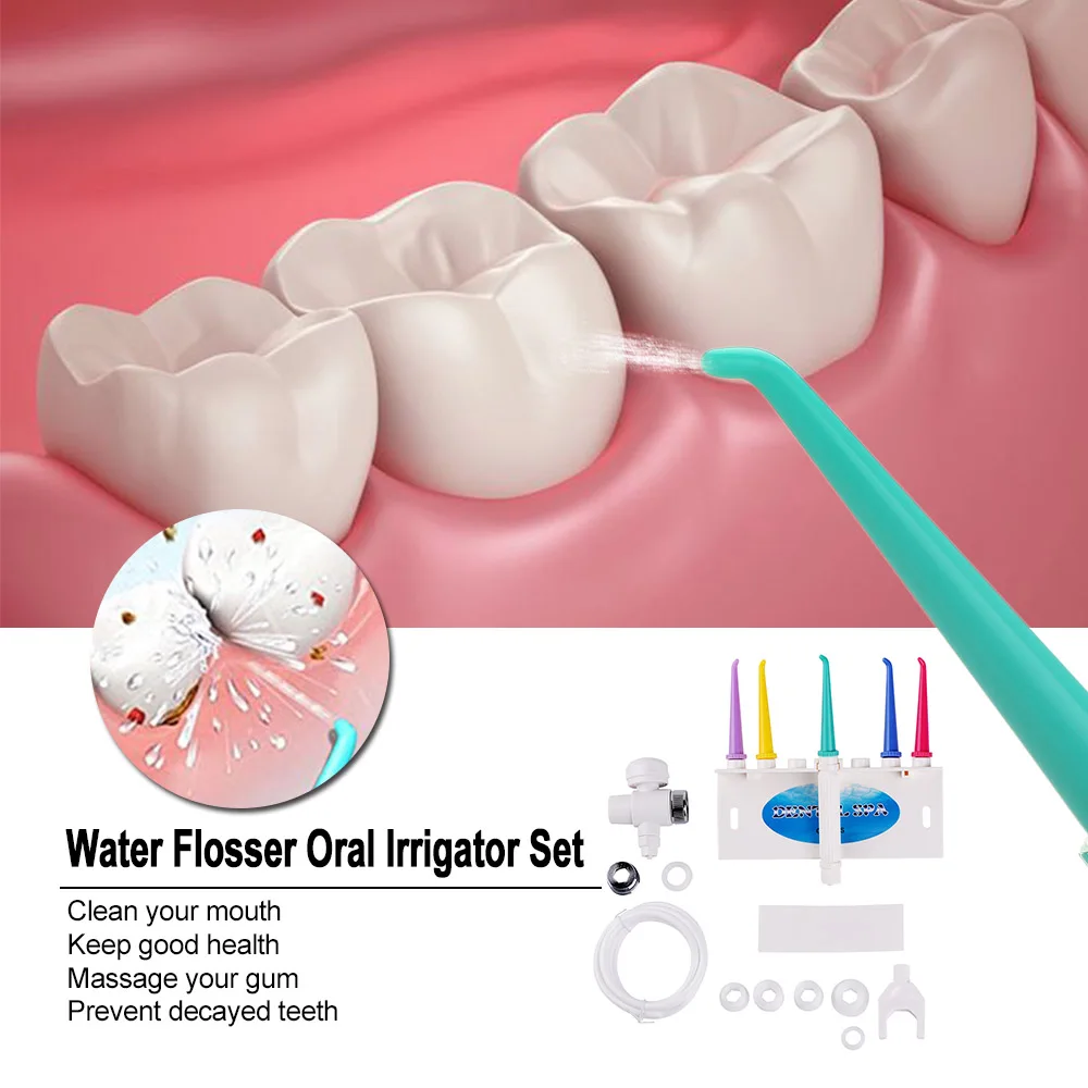 Вода Flosser Стоматологическая Flosser зубы SPA зубная нить вода флеш зубы резинки воды Палочки орошения ротовой полости зубы чище Jet