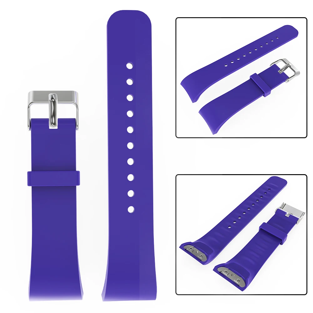Ремешок силиконовый для Samsung Gear Fit2 Pro R360 R365 R366 21 см|samsung gear band|samsung watch strapwatch band |