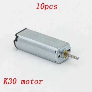 

10pcs Micro Mini K30 DC 1.5V-6V Motor DIY Solar Energy High-speed Airplane Motors for RC Cars Model Aircraft Engine Replacement