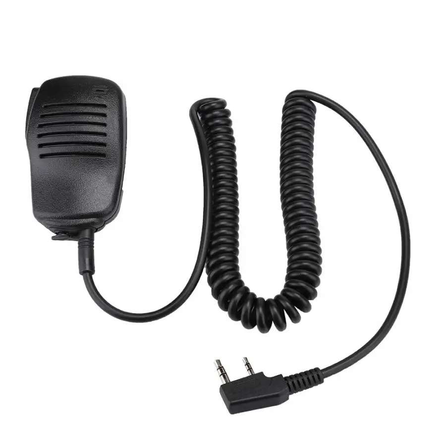 Professional Water Resistant Large PTT Button 2 Pin Heavy-duty Speaker Microphone walkie talkie | Мобильные телефоны и