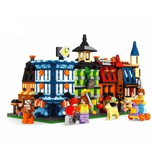 Ausini Набор строительных блоков, совместимый с loge new city series 083 3D конструктор развивающий хобби игрушки для детей