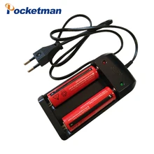 18650 14500 10440 Зарядное устройство 3,7 V-4,2 V Перезаряжаемые литий-ионный Батарея+ ЕС/США Разъем для фонарь и для фары 50