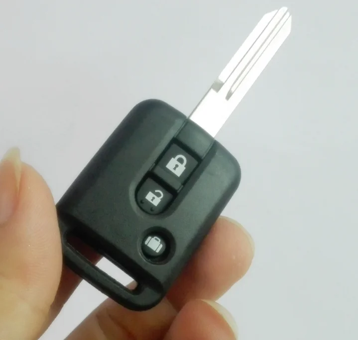 Чехол с дистанционным управлением для Nissan X trail Navara Micra Almera 3 кнопки логотипом|case