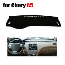 Приборной панели автомобиля крышка коврик для Защитные чехлы для сидений, сшитые специально для Chery A5 все годы левым dashmat pad стол pad тире крышкой аксессуары для приборной панели