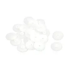 20Pcs 15mmx2mm 28 Teeth Single Steering Motor Gear for RC Car Transmission Axle