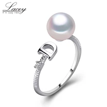 Pearl jewelry,white natural freshwater pearl ring wedding for women,adjustable pearl ring mother trendy present girl gifts Pearl jewelry,white natural freshwater pearl ring wedding for women,adjustable pearl ring mother trendy present girl gifts