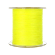 300 м 50 фунтов 0,26 мм леска прочная плетеная 4 нити высокое качество цвет: желтый
