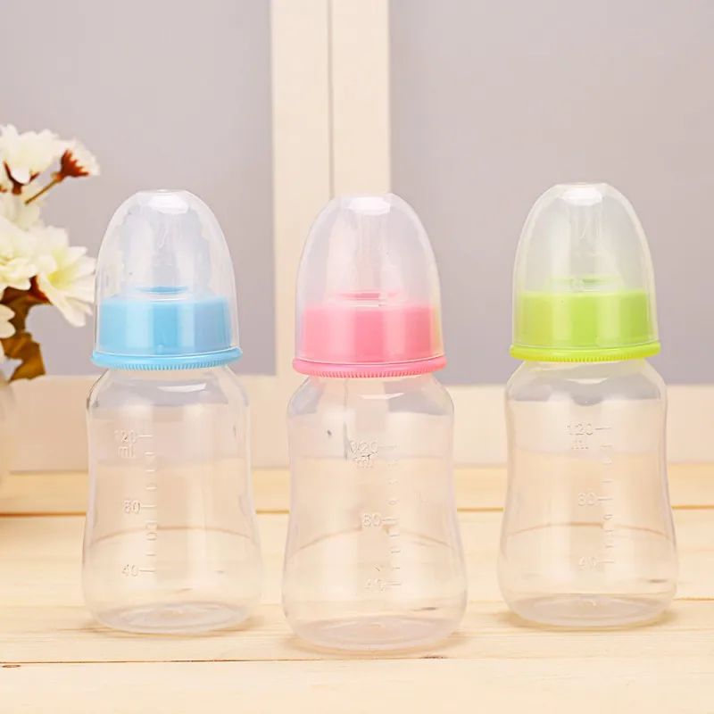 New Infant Baby Bottle Newborn Cup Baby Feeding Bottle 120ml Infant