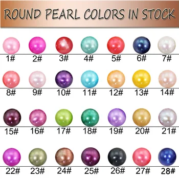 

9.20PCS Akoya scallop Pearl Oyster with AAA Grade 6-7 mm Mix 28 Colors Freshwater Round pearl Individual Packing best gift RR011