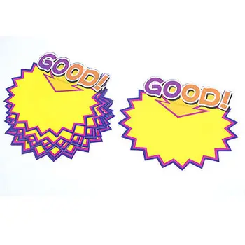 

10pcs "GOOD" Pattern Store Pop Price Tags Sign for Promotional Product