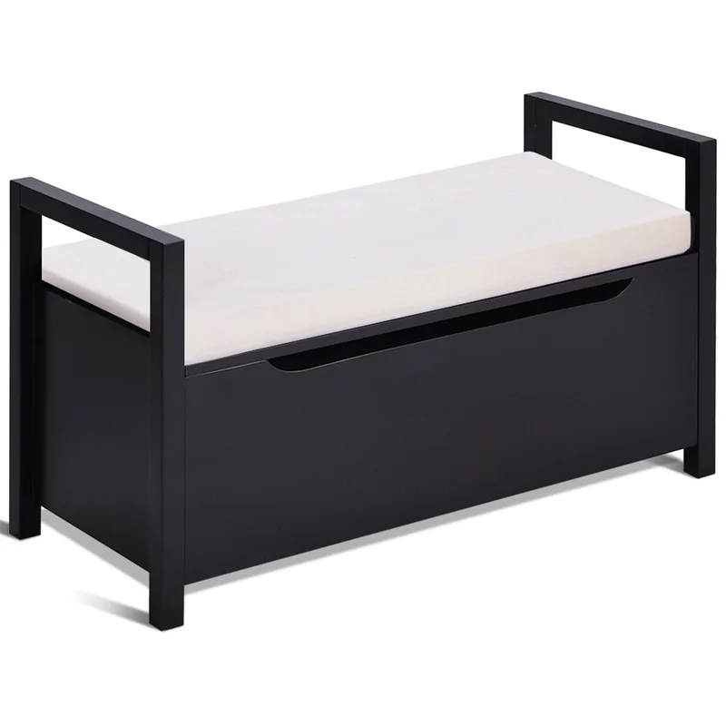 Shoe Bench Hallway Entryway Storage Rack Cushion Seat Living Room Sofa Stool HW56183 Shoe Bench Hallway Entryway Storage Rack Cushion Seat Living Room Sofa Stool HW56183
