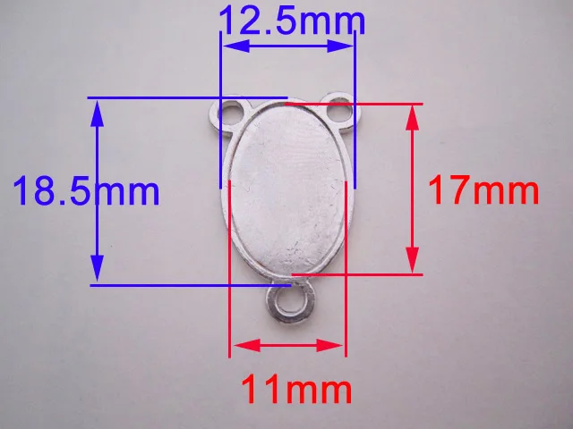 

3 loop blank centrepieces