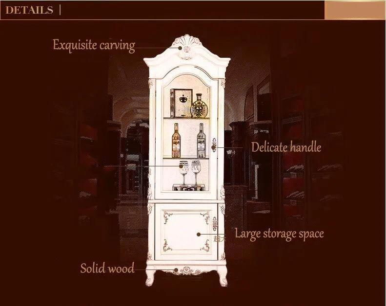 Французский стиль винный шкаф o1116