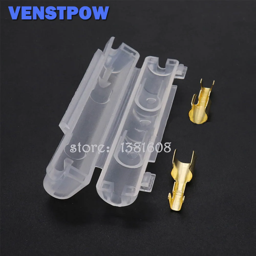 

1PC DJ90024 Double Tube Fuse Box with Terminal, Hernia Lamp Accessories for Car Motorcycle