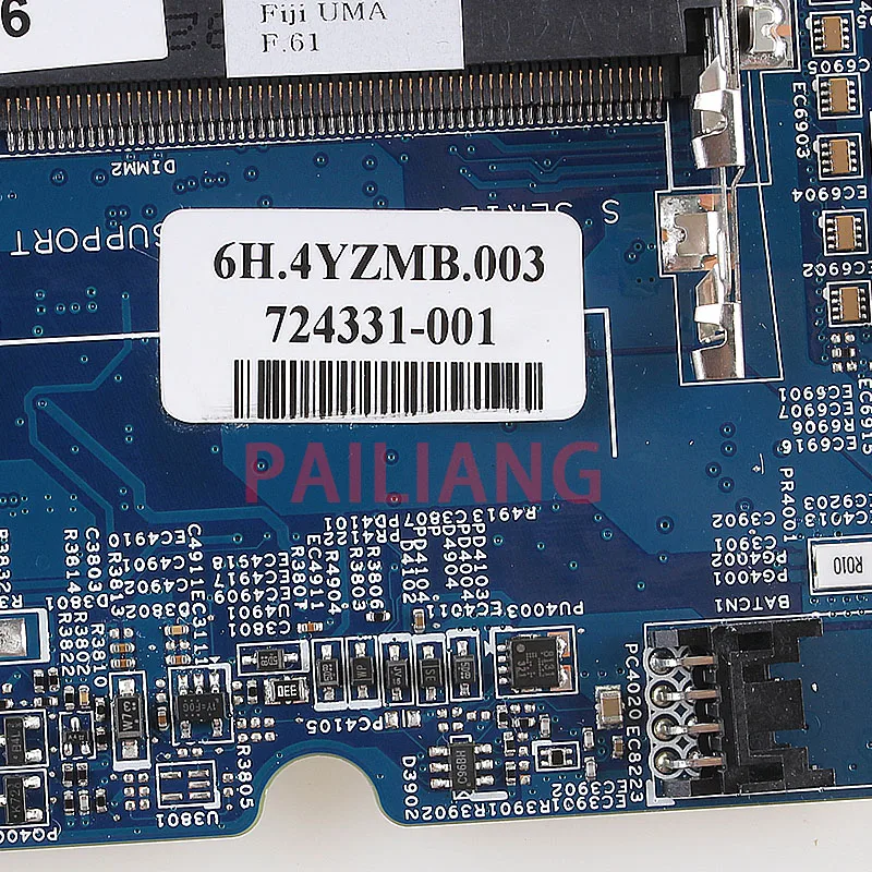 اللوحة لابتوب HP Probook 440 450 G1 PC اللوحة الأم 724331-001 12238-1 48.4YZ34.011 الكامل tesed DDR3