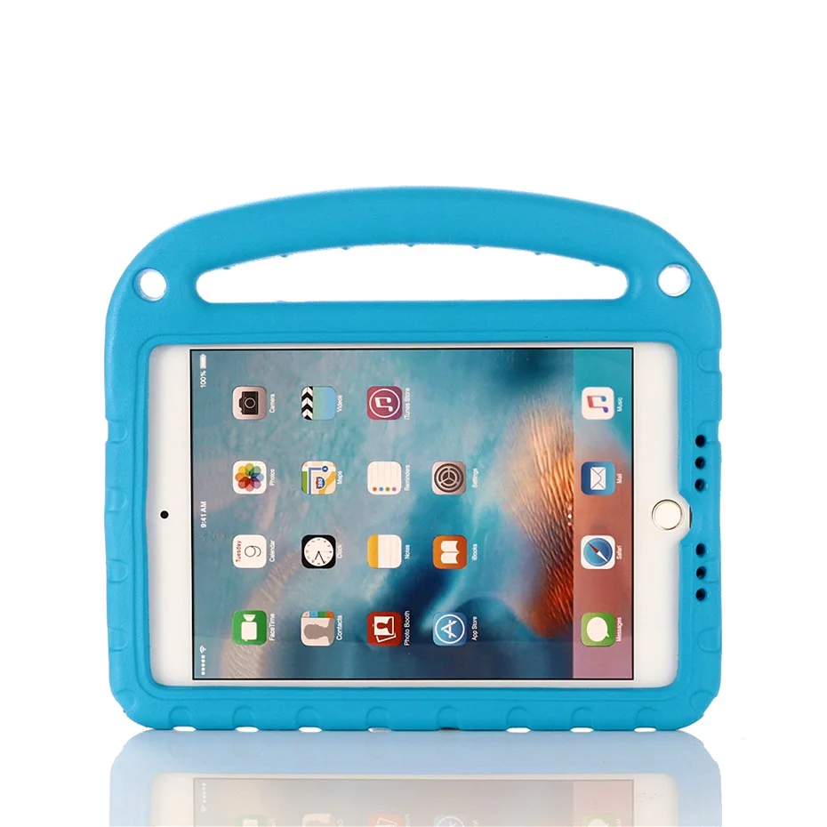 EVA чехол для IPad Mini 1 2 3 4 5 7,9 детская удобная переноска ударопрочный моющийся стоячая таблетница для iPad mini 4 7,9 Детские Fundas