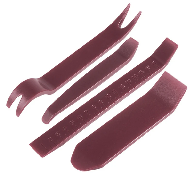 4 шт. пластиковые инструменты для ремонта автомобиля|radio door clip|panel trim dashplastic repair tools