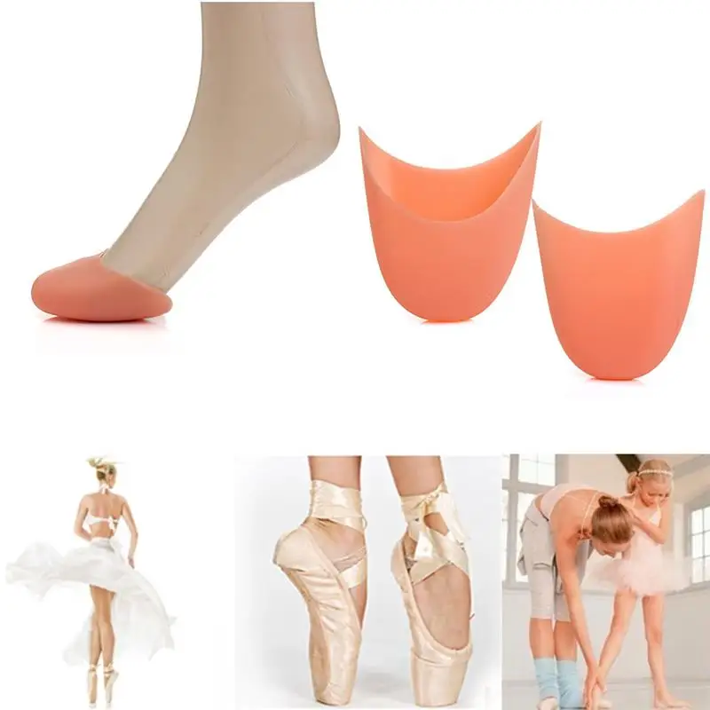 BSAID/1 пара силиконовых балетные накладки, гелевые защитные стельки телесного и розового цвета для девушек, качественные мягкие вставки для танцев с острым носком