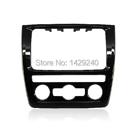 

LEEWA Car refitting DVD frame,DVD panel,Dash Kit,Fascia,Radio Frame,Audio frame for 2015 VW yeti, 2DIN #CA3751