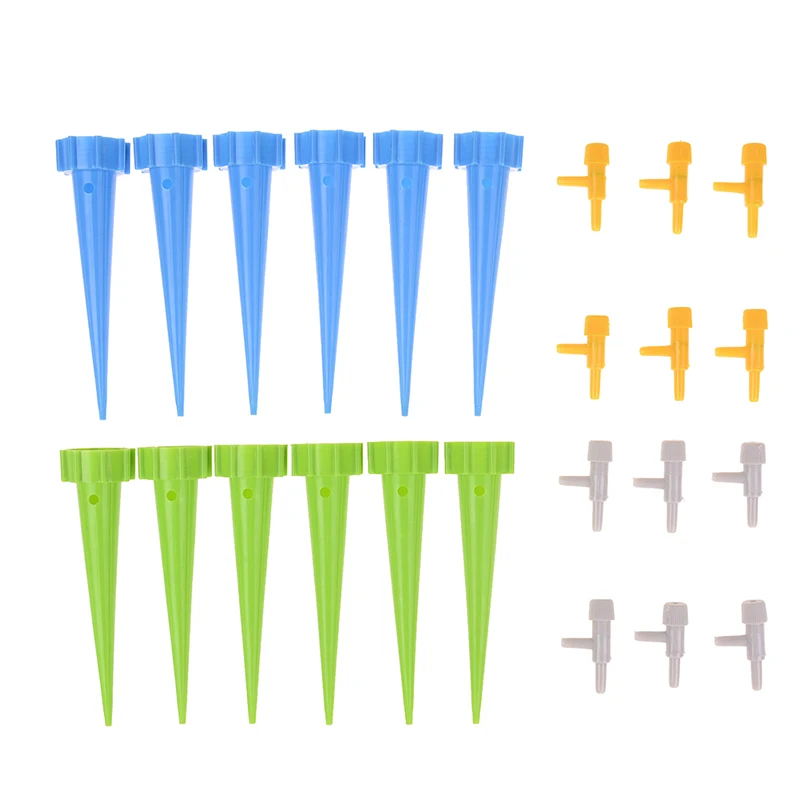 

10/15/24Pcs Self Automatic Watering Spikes Irrigation System Plant Self Watering Adjustable Stakes System Vacation Plant Waterer