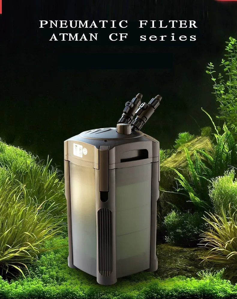 ATMAN CF 1000 внешний бесшумный фильтр для аквариума воздушный 100 120 см аквариум 32 Вт