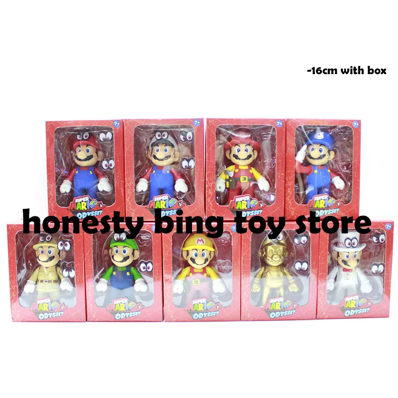 

Super Mario Figures mario bros Toys Super Mario Bros Figura PVC action figure 16CM with box