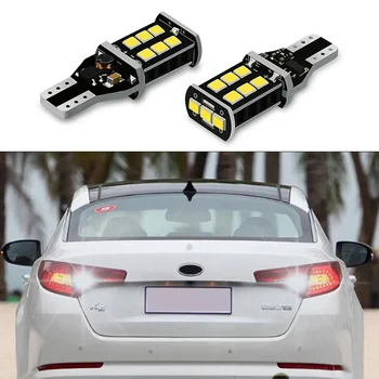 

2x T15 LED Bulb W16W Canbus Car Reverse Light Backup Lights 12V For Kia Optima Rio 5 Sedona Sorento Soul Sportage Amanti Forte